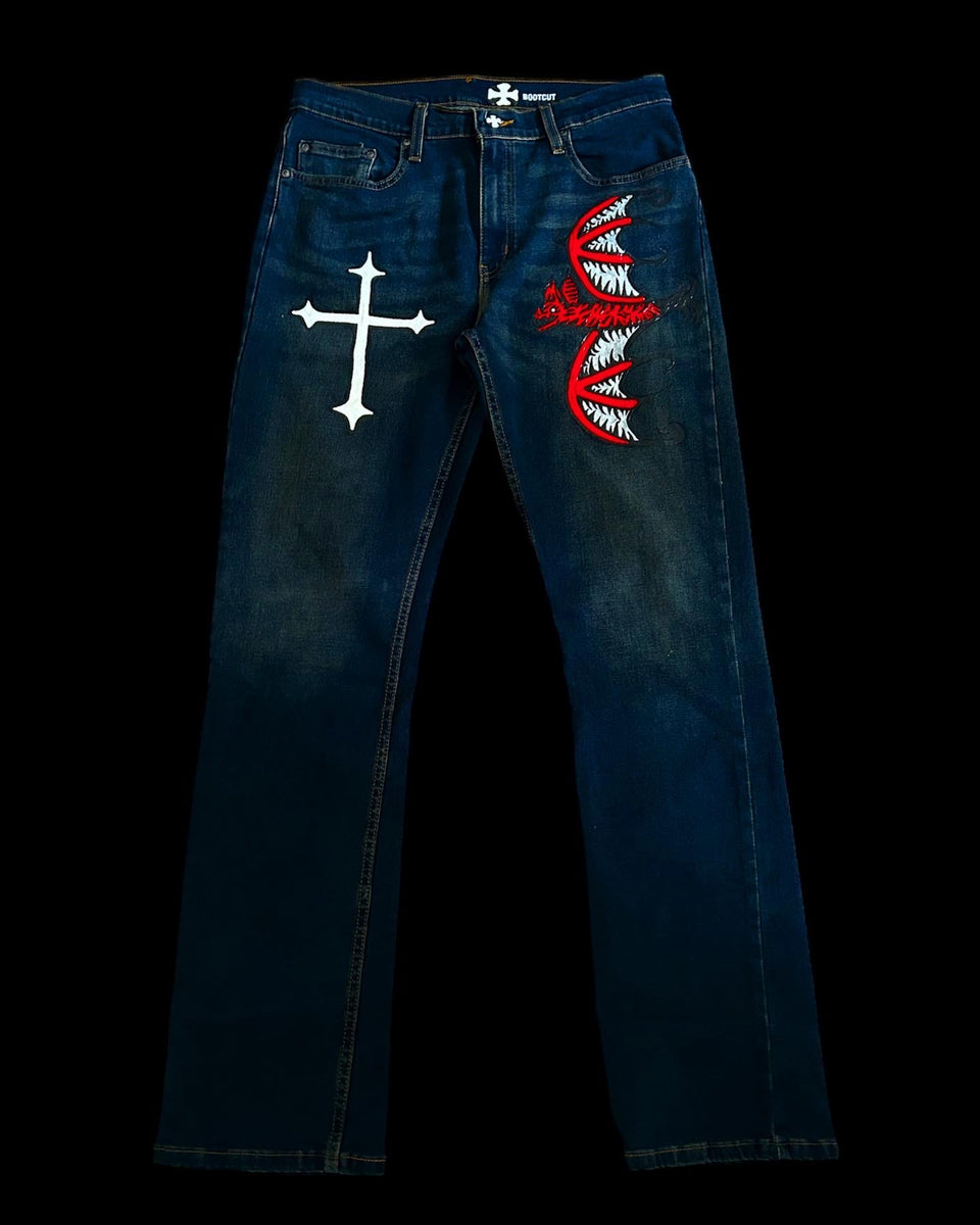 BLOOD LUST JEANS V.2 (1OF1) – JustifiedVisuals