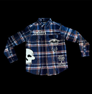 KEEP YOUR ENEMIES CLOSE FLANNEL (1OF1)