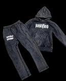 JUSTIFIED CHARCOAL GREY SET (3D PUFF PRINT)