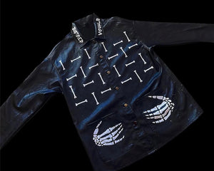 BONES LEATHER JACKET (1OF1)